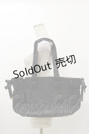 画像: m petit by misako / AMリボンツキゴウヒトート  ブラック H-25-12-01-016-LO-BG-NS-ZH