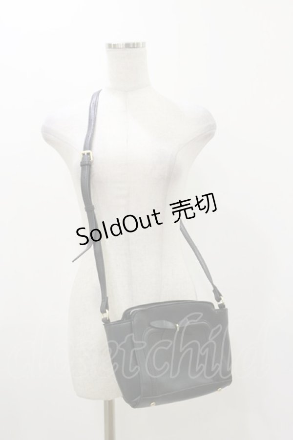 画像1: m petit by misako / AMリボンヨコSLD  ブラック H-25-12-01-022-LO-BG-NS-ZH (1)