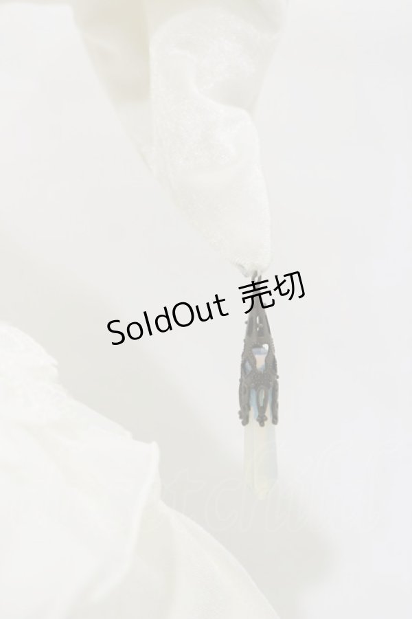 画像3: Hoshibako Works / レディ・ナイトメアボーダーハット  ホワイト H-25-12-01-002-LO-AC-NS-ZH (3)