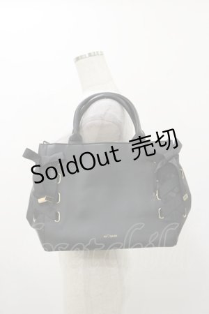 画像: m petit by misako / AMレースアップ2WAY  ブラック H-25-12-01-025-LO-BG-NS-ZH