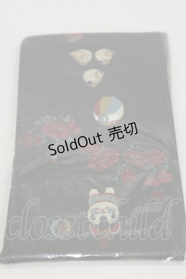 画像2: metamorphose / すずめのおはじき遊びタイツ  ブラック H-25-12-01-003-ME-ZA-NS-ZH (2)