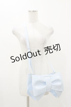 画像: To Alice / ビッグリボン2wayバッグ  サックス H-25-12-01-037-LO-BG-NS-ZH