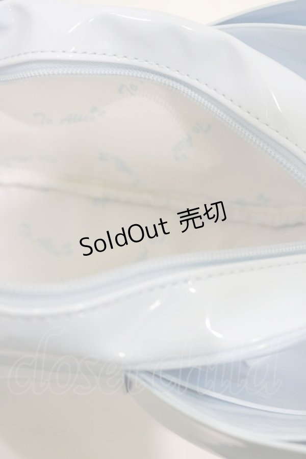 画像3: To Alice / ビッグリボン2wayバッグ  サックス H-25-12-01-037-LO-BG-NS-ZH (3)