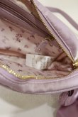 画像2: Maison de FLEUR / サテンリボンショルダーバッグ  ラベンダー H-25-12-01-038-LO-BG-NS-ZH (2)