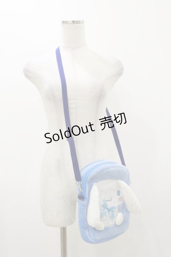 画像1: サンリオ / シナモロールショルダーバッグ  サックス H-25-12-01-039-EL-BG-NS-ZH (1)