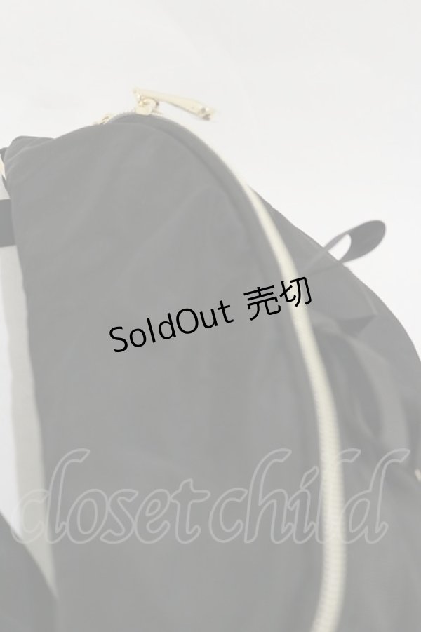 画像2: m petit by misako / AMリボンツキボディB  ブラック H-25-12-01-040-LO-BG-NS-ZH (2)