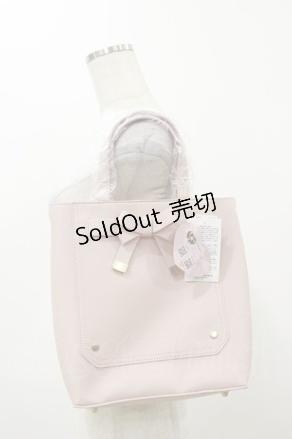 画像1: m petit by misako / AMマエリボン2WAYバッグ  ピンク H-25-12-01-043-LO-BG-NS-ZH (1)