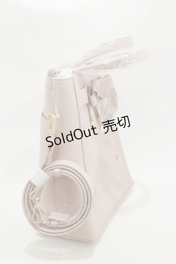 画像2: m petit by misako / AMマエリボン2WAYバッグ  ピンク H-25-12-01-043-LO-BG-NS-ZH (2)