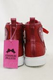 画像3: Angelic Pretty / Twinkleスニーカー M レッド H-25-12-01-044-AP-SH-NS-ZH (3)