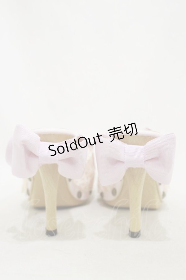 画像3: JESUS DIAMANTE / リボンリボンヒール S ピンク H-25-12-01-045-JE-SH-NS-ZH (3)