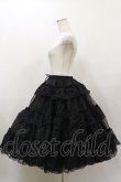 画像3: Hoshibako Works / 65cm スーパーボリュームチュールパニエスカート Free ブラック H-25-12-01-046-LO-SK-NS-ZH (3)
