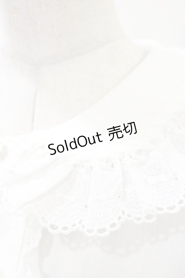 画像3: BABY,THE STARS SHINE BRIGHT / うさくみゃちゃんのSweetStrawberryブラウス Free オフ白 H-25-12-01-048-BA-BL-NS-ZH (3)