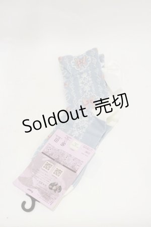 画像: m petit by misako / AMCSシナモンフロート  サックス H-25-12-02-009-LO-ZA-NS-ZH