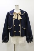 画像1: Amavel / academicセーラーショートコート Free ネイビー H-25-12-02-067-CA-JA-NS-ZH (1)