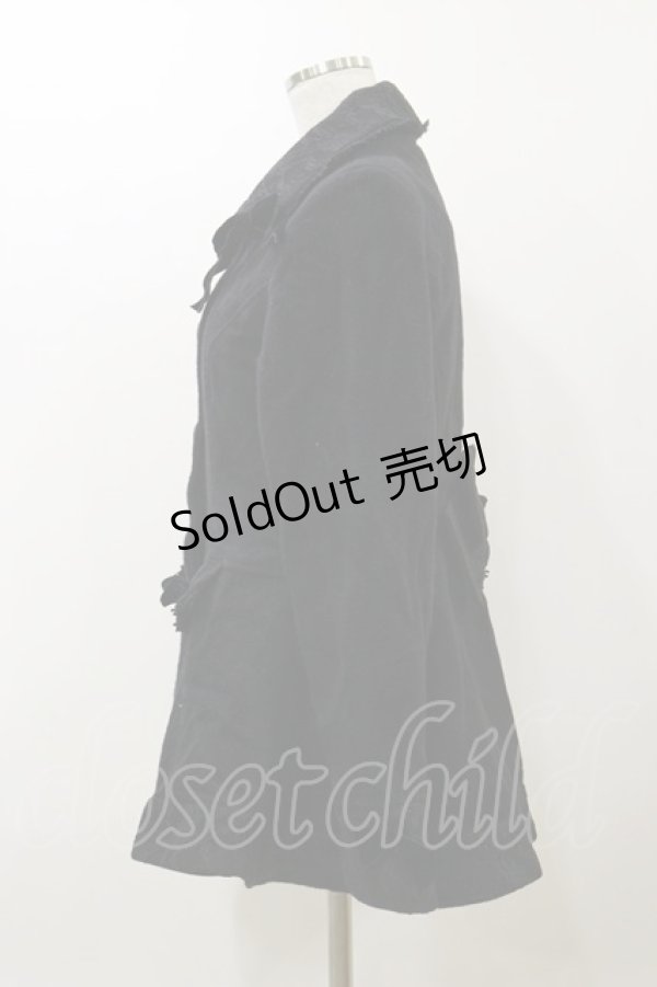 画像3: ALICE and the PIRATES / A/Pリボンリボンコート Free ブラック H-25-12-02-068-PA-CO-NS-ZH (3)