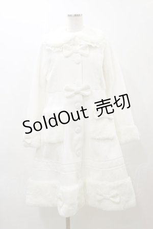 画像: axes femme kawaii / スノードルチェコート M ホワイト H-25-12-02-070-AX-CO-NS-ZH