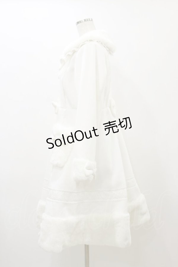 画像3: axes femme kawaii / スノードルチェコート M ホワイト H-25-12-02-070-AX-CO-NS-ZH (3)