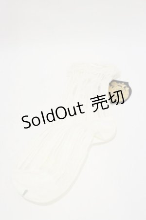 画像: ALICE and the PIRATES / A/Pストライプシースルーソックス  オフ H-25-12-02-013-PA-ZA-NS-ZH