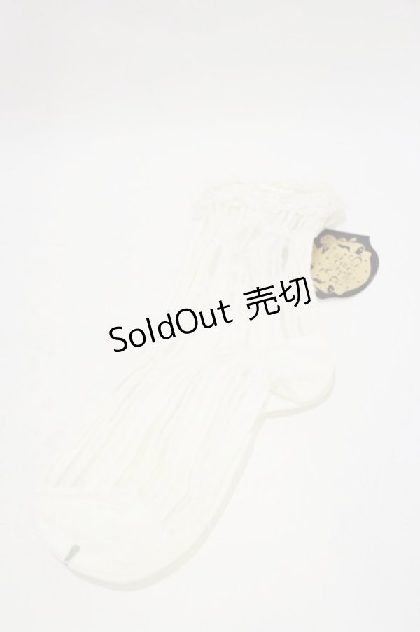 画像1: ALICE and the PIRATES / A/Pストライプシースルーソックス  オフ H-25-12-02-013-PA-ZA-NS-ZH (1)