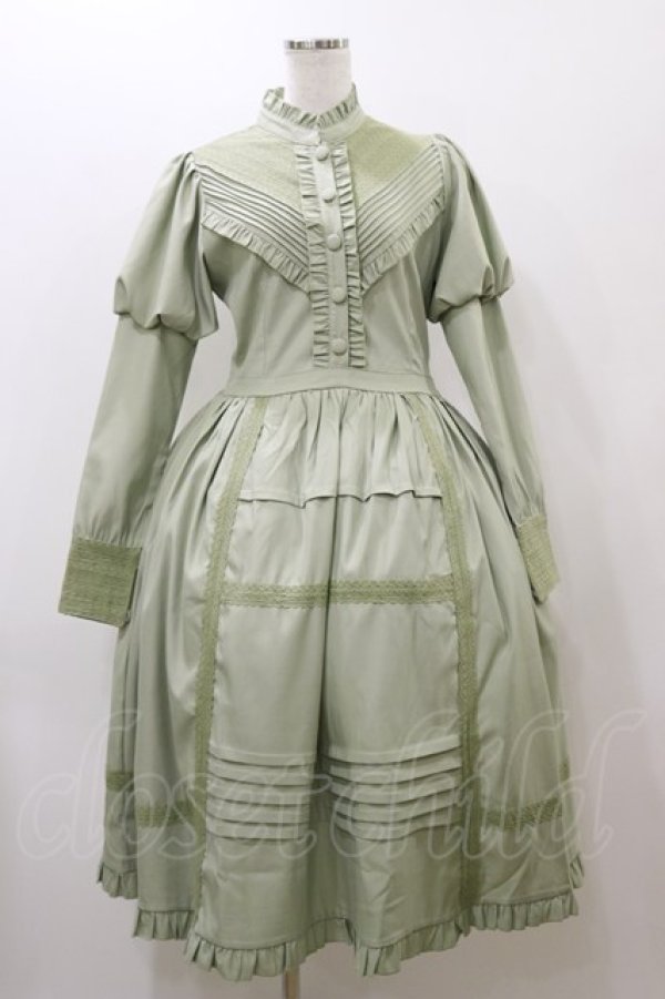 画像1: Tiny Garden（海外ロリータブランド） / 黒森林庭院 ワンピース Free グリーン H-25-12-02-075-LO-OP-NS-ZH (1)