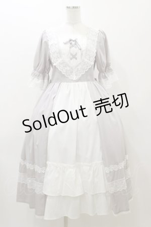 画像: Chalmiere / シュエットワンピース M グレー H-25-12-02-076-LO-OP-NS-ZH