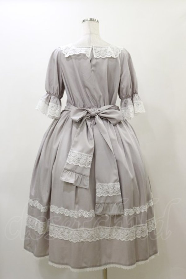 画像2: Chalmiere / シュエットワンピース M グレー H-25-12-02-076-LO-OP-NS-ZH (2)