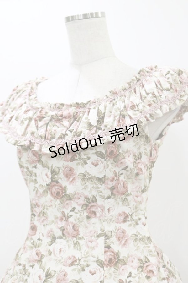 画像4: Mary Magdalene / アルベルティーヌワンピース Free フルールピンク H-25-12-02-078-CL-OP-NS-ZH (4)