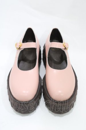 画像: Q-pot. / メルティングチョコレートメリージェーン LL ペールピンク H-25-12-02-1001-QP-SH-KB-ZH