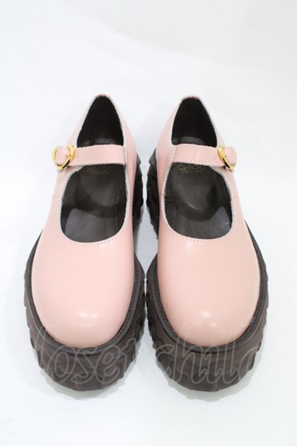 画像1: Q-pot. / メルティングチョコレートメリージェーン LL ペールピンク H-25-12-02-1001-QP-SH-KB-ZH (1)