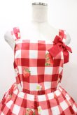 画像4: Emily Temple cute / ギンガムチェックBERRYノースリーブワンピース  レッド H-25-12-02-1027-ET-OP-KB-ZT099 (4)