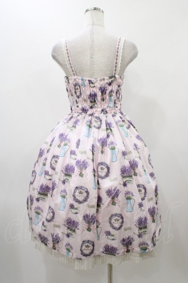 画像2: Melody BasKet / Lavender gardenジャンパースカート M ピンク H-25-12-02-1028-LO-OP-KB-ZT104 (2)