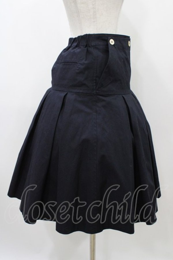 画像3: Jane Marple / ヴィンテージウェザーマリンスカート - ネイビー H-25-12-02-1034-JM-SK-KB-ZH (3)