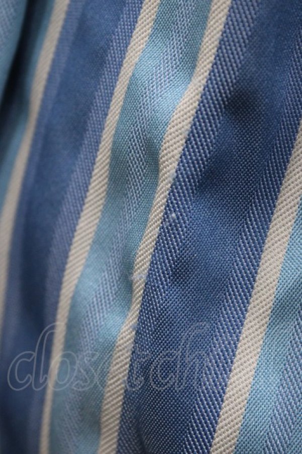 画像3: Jane Marple / Springレジメンタルジャンパースカート  ブルーグレー H-25-12-02-1035-JM-OP-KB-ZH (3)