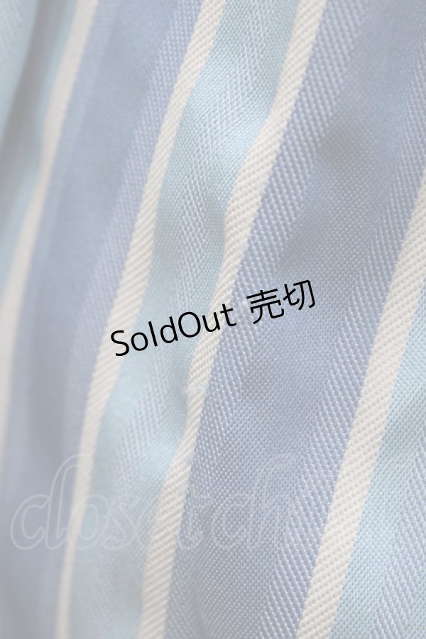 画像3: Jane Marple / Springレジメンタルジャンパースカート  ブルーグレー H-25-12-02-1035-JM-OP-KB-ZH (3)