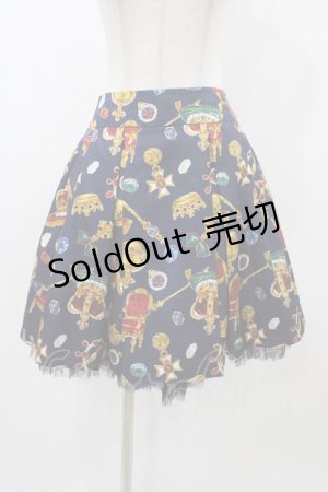 画像: Jane Marple / ロイヤルコレクションスカート  ネイビー H-25-12-02-1045-JM-SK-KB-ZH