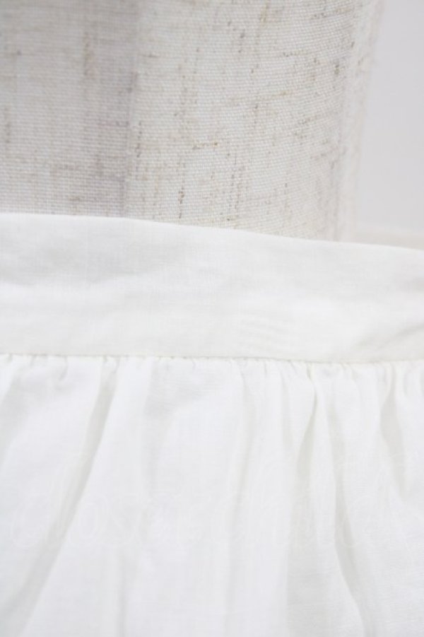 画像3: Jane Marple / ピンタックレーススカート  白 H-25-12-02-1046-JM-SK-KB-ZH (3)