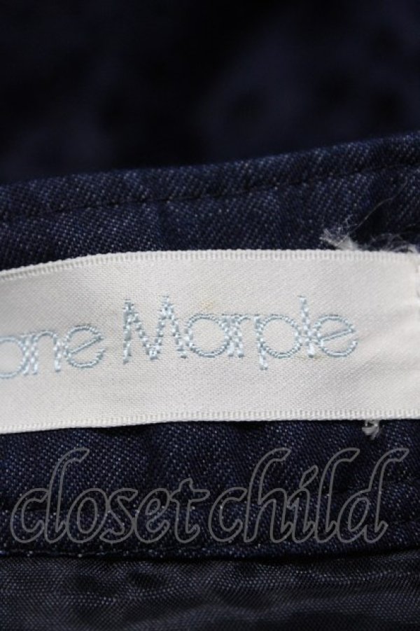 画像4: Jane Marple / カットワークデニムスカート M ネイビー H-25-12-02-1048-JM-SK-KB-ZH (4)