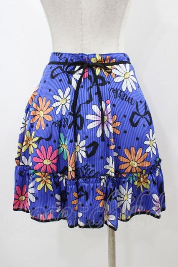 画像2: 【SALE】MILK / デイジースカート  サファイアブルー H-25-12-02-1050-ML-SK-KB-ZT106 (2)