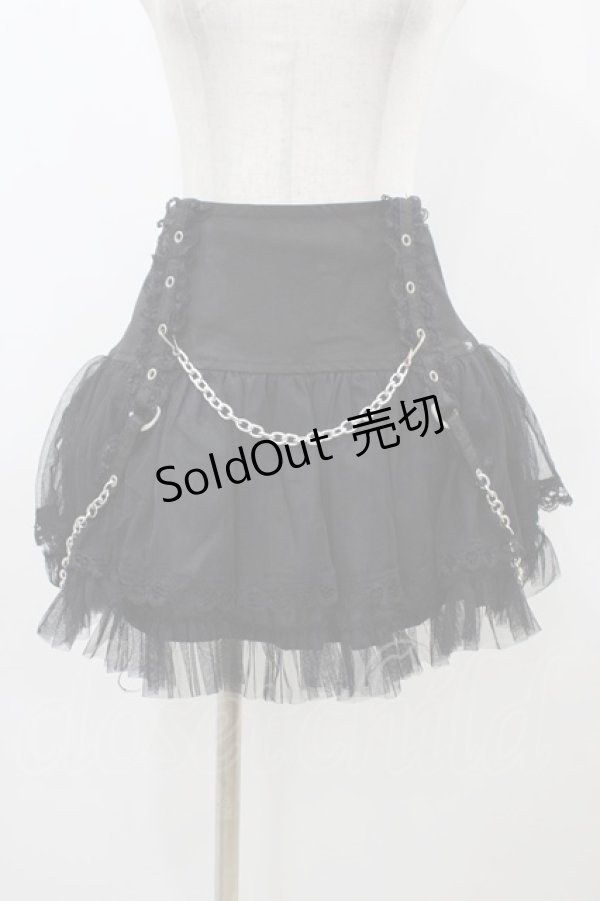 画像1: TRIPP NYC / LOLITA TUTU SKIRT M ブラック×ブラック H-25-12-02-1052-0-SK-KB-ZH (1)