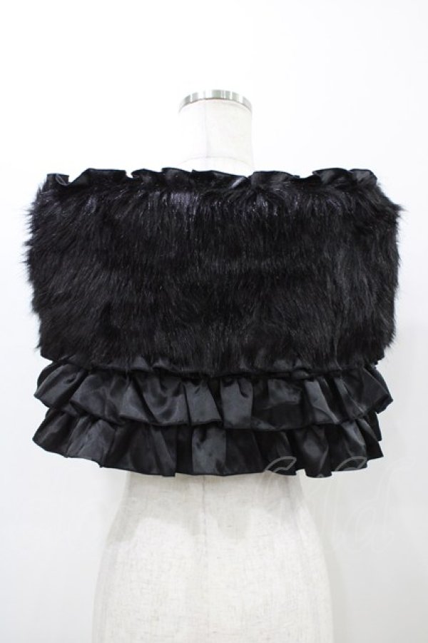 画像2: MARBLE / 豪華カメオ付きクラシカルケープ  ブラック H-25-12-02-1055-GO-JA-KB-ZH (2)