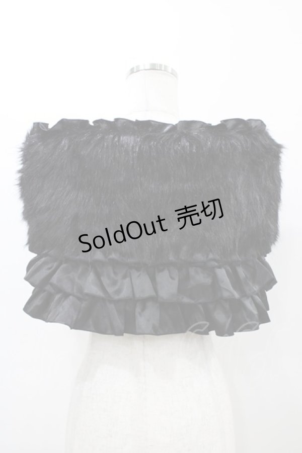 画像2: MARBLE / 豪華カメオ付きクラシカルケープ  ブラック H-25-12-02-1055-GO-JA-KB-ZH (2)