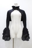 画像1: MARBLE / 姫袖ボレロ  ブラック H-25-12-02-1057-GO-TO-KB-ZH (1)