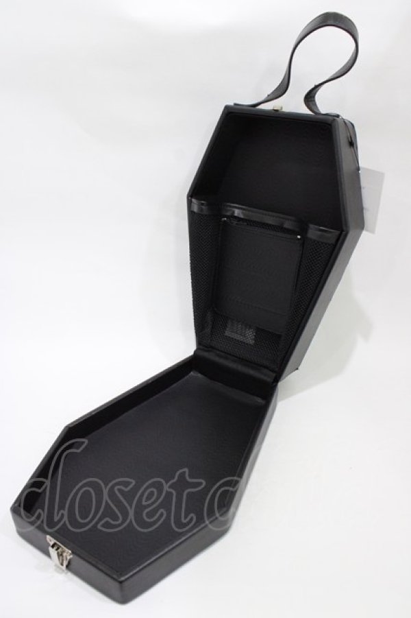 画像3: Moi-meme-Moitie / コフィンバッグ(合皮)  ブラック H-25-12-02-1009-MO-BG-KB-ZH (3)