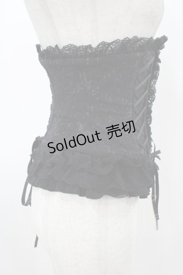 画像3: Sheglit / "Mariage"レースコルセット  ブラック H-25-12-02-1010-EL-ZA-KB-ZH (3)