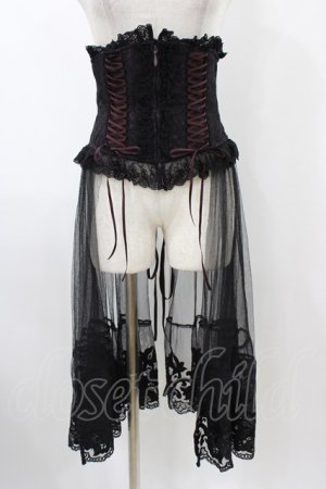 画像: Sheglit / "Mariage"ヴェールコルセット  パープル H-25-12-02-1012-EL-ZA-KB-ZH