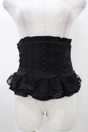 画像: Sheglit / "Clarinette"レースコルセット  ブラック H-25-12-02-1014-EL-ZA-KB-ZH