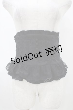 画像: Sheglit / "Clarinette"レースコルセット  ブラック H-25-12-02-1014-EL-ZA-KB-ZH