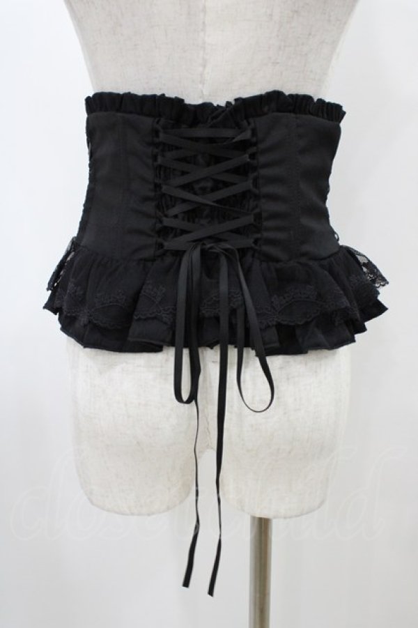 画像2: Sheglit / "Clarinette"レースコルセット  ブラック H-25-12-02-1014-EL-ZA-KB-ZH (2)