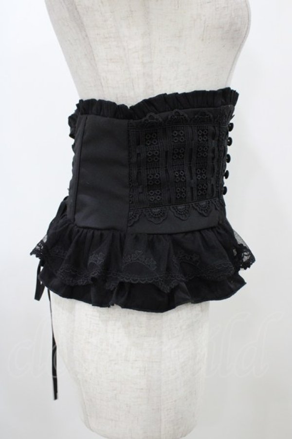 画像3: Sheglit / "Clarinette"レースコルセット  ブラック H-25-12-02-1014-EL-ZA-KB-ZH (3)