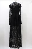 画像2: KILL STAR / Enmity Maxi Dress M ブラック H-25-12-02-1016-SL-OP-KB-ZH (2)